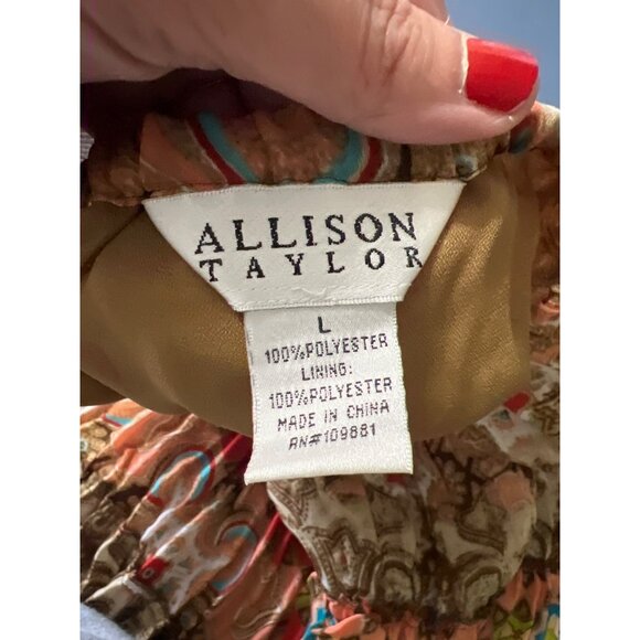 A Bohemian Pleated‎ Maxi Skirt L Boho Lagenlook Festival Hippie Multicolor - Picture 5 of 8